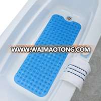 Hot sale manufacturer hotel custom Bathroom Products massage function PVC non-slip bathtub Bath Mats with suction cups