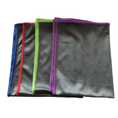 40x60Cm Gray Lint Free Carbon Fiber Microfiber Towel